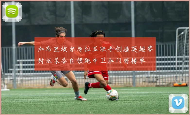 加布里埃尔与拉亚联手创造英超零封记录各自领跑中卫和门将榜单